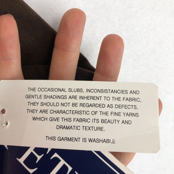 Helen Blake NWT Women's Size 6 Petite Brown Button Front Blazer Jacket - Picture 4 of 9